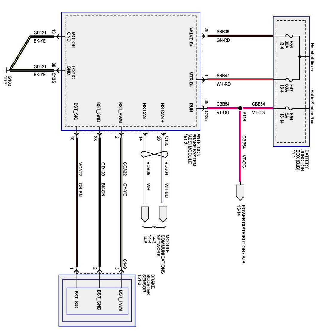 Antilock Brakes / Traction Control Systems — 2010 Ford F 150 4WD V8-6 ...