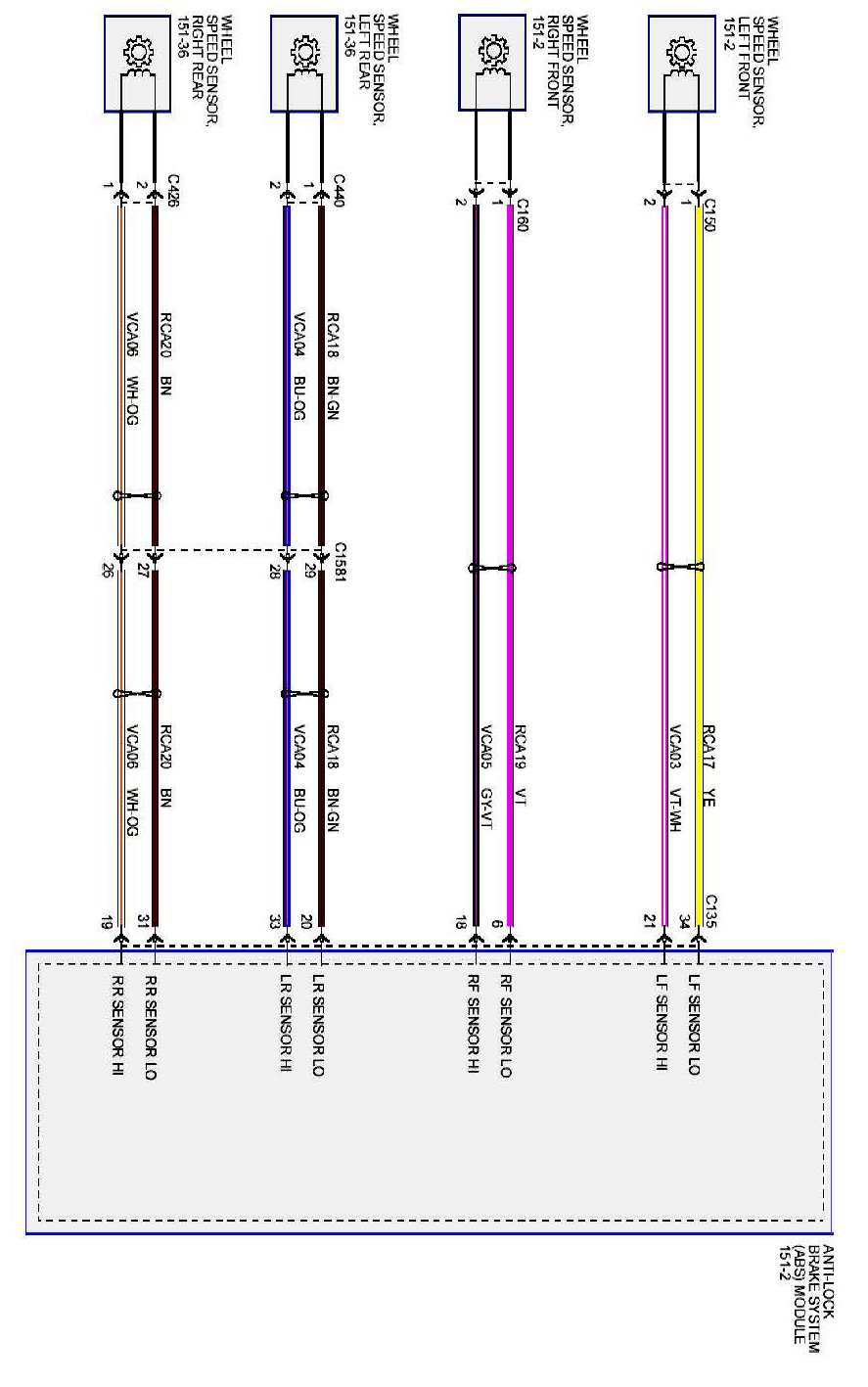 Antilock Brakes / Traction Control Systems — 2010 Ford F 150 4WD V8-6 ...
